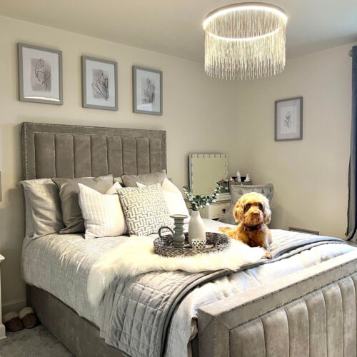 Beaded Strip Bed