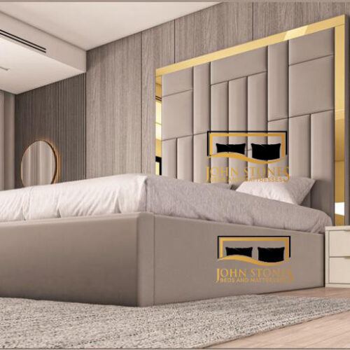 Kingston Bed - White - Luxury Bedroom Furniture