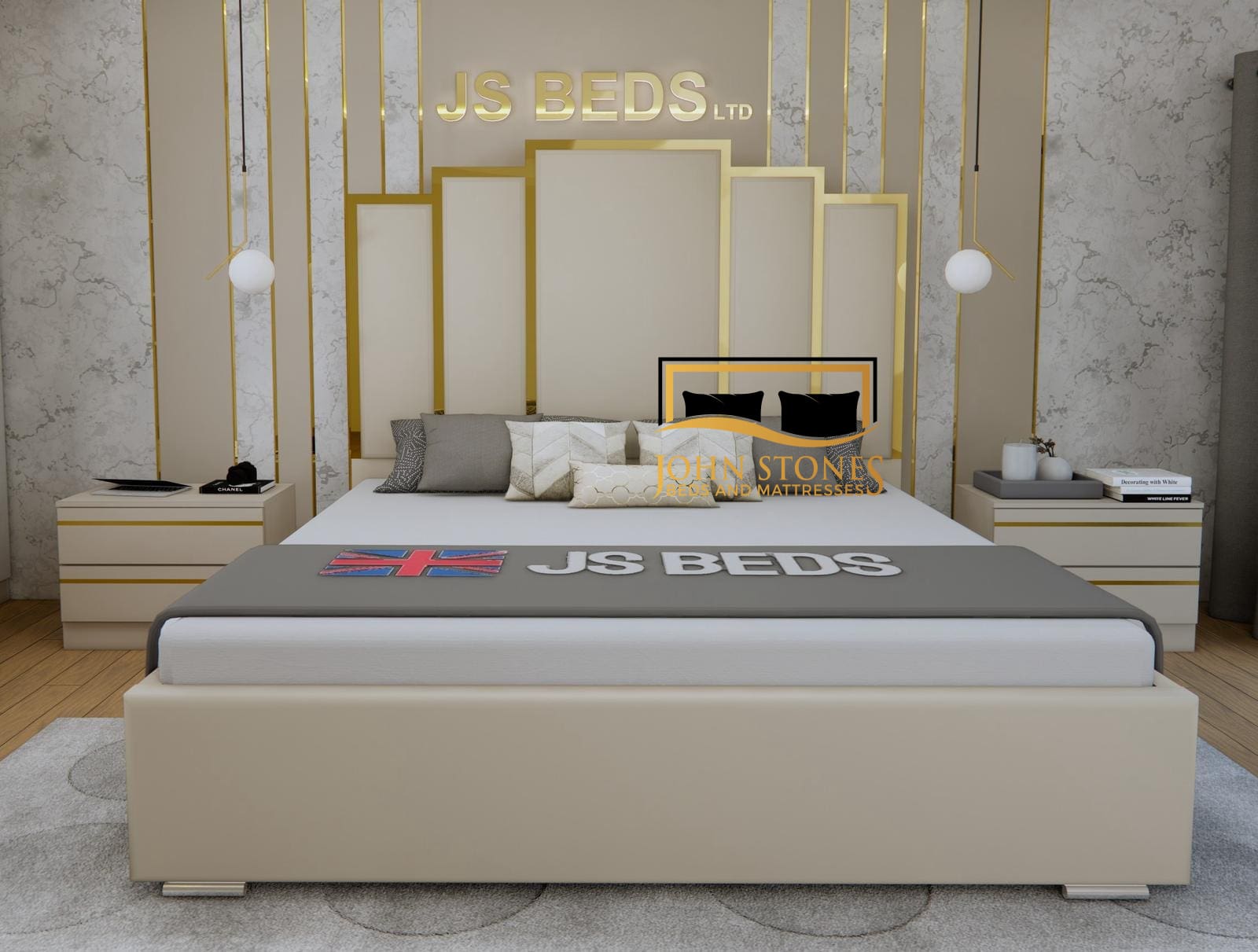 Golden Agra Luxury Bed