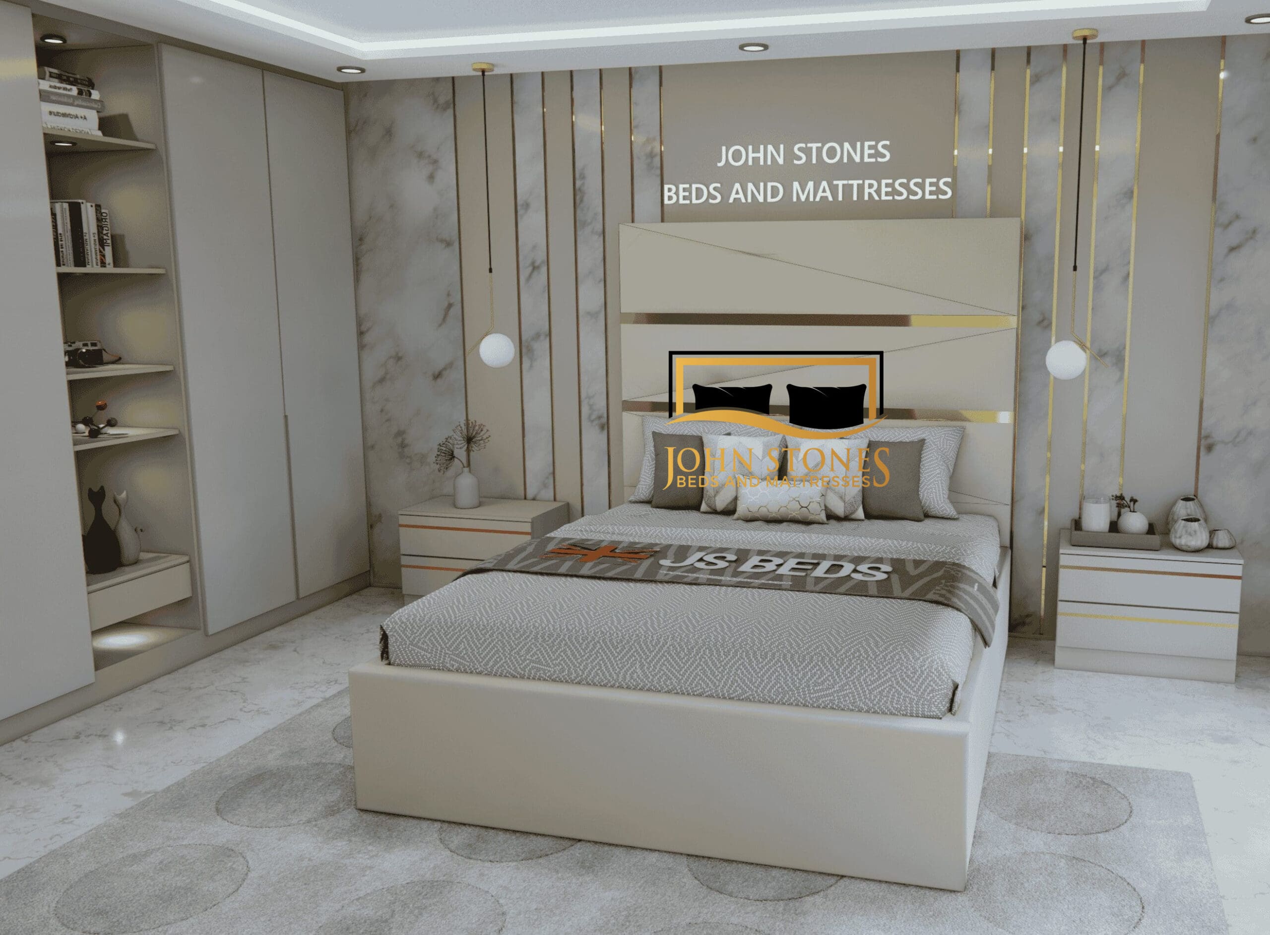 Golden Paris Luxury Bed