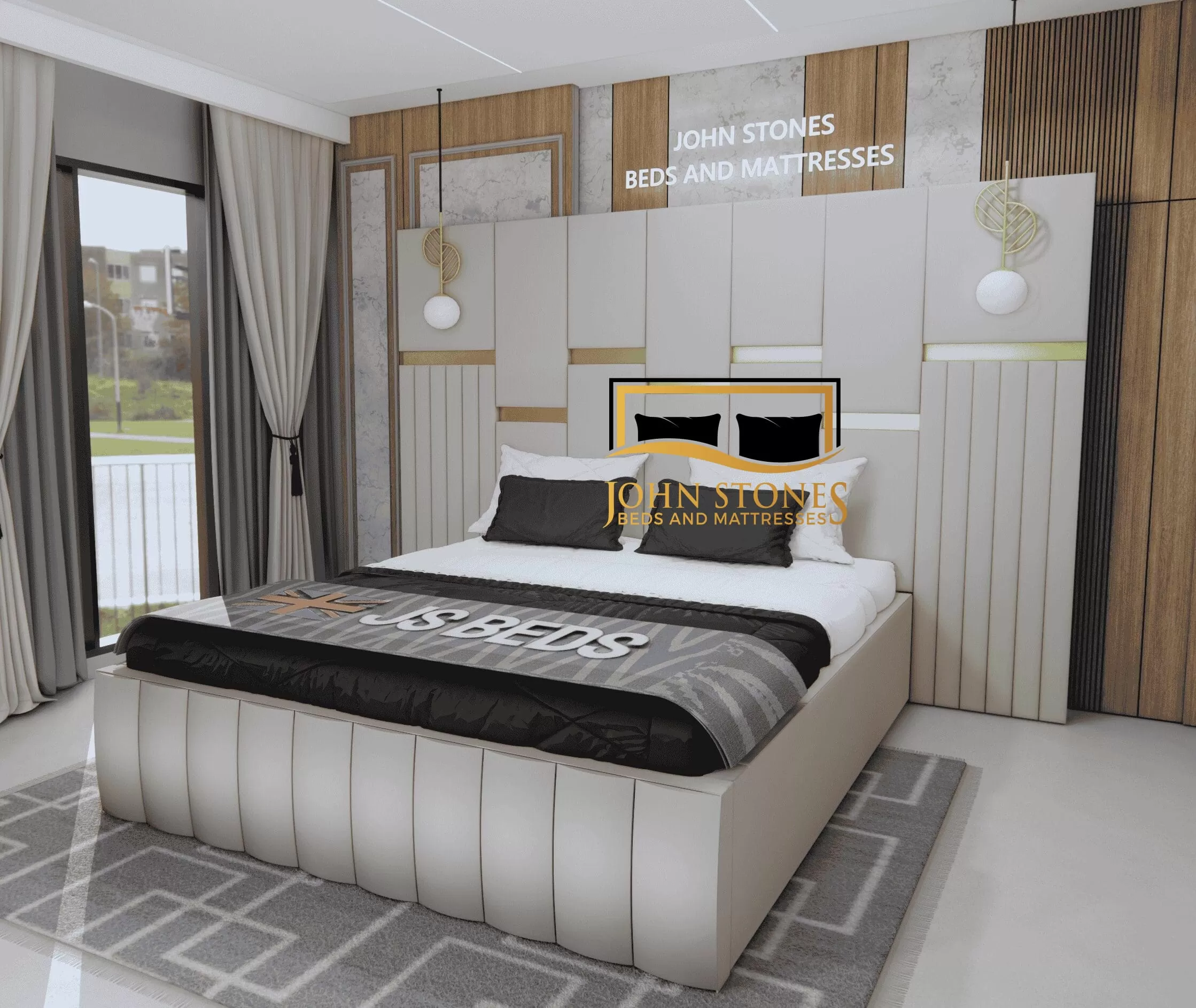 Golden Siara Luxury Bed