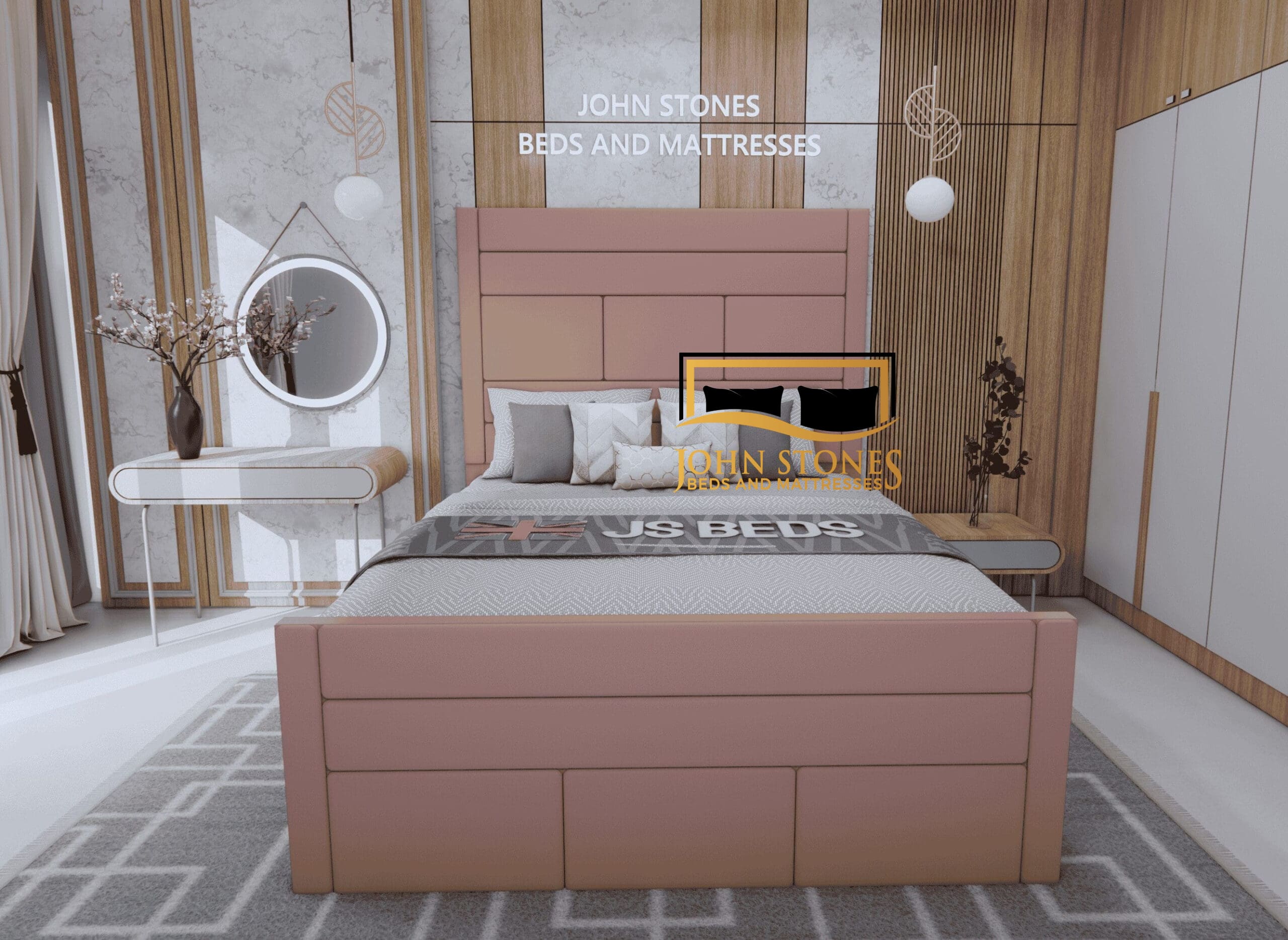 Masonry Deco Luxury Bed