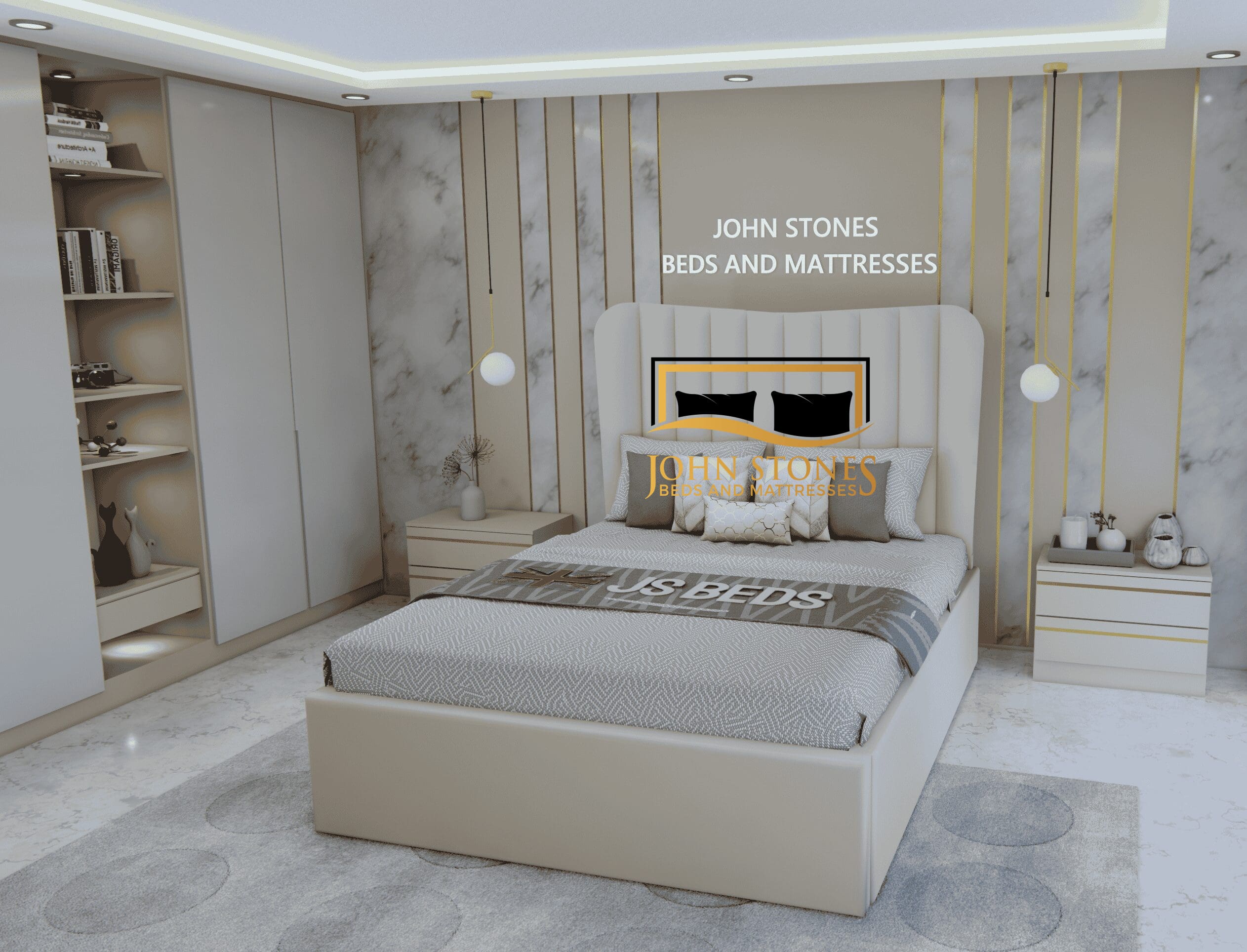Oxford Wing Luxury Bed