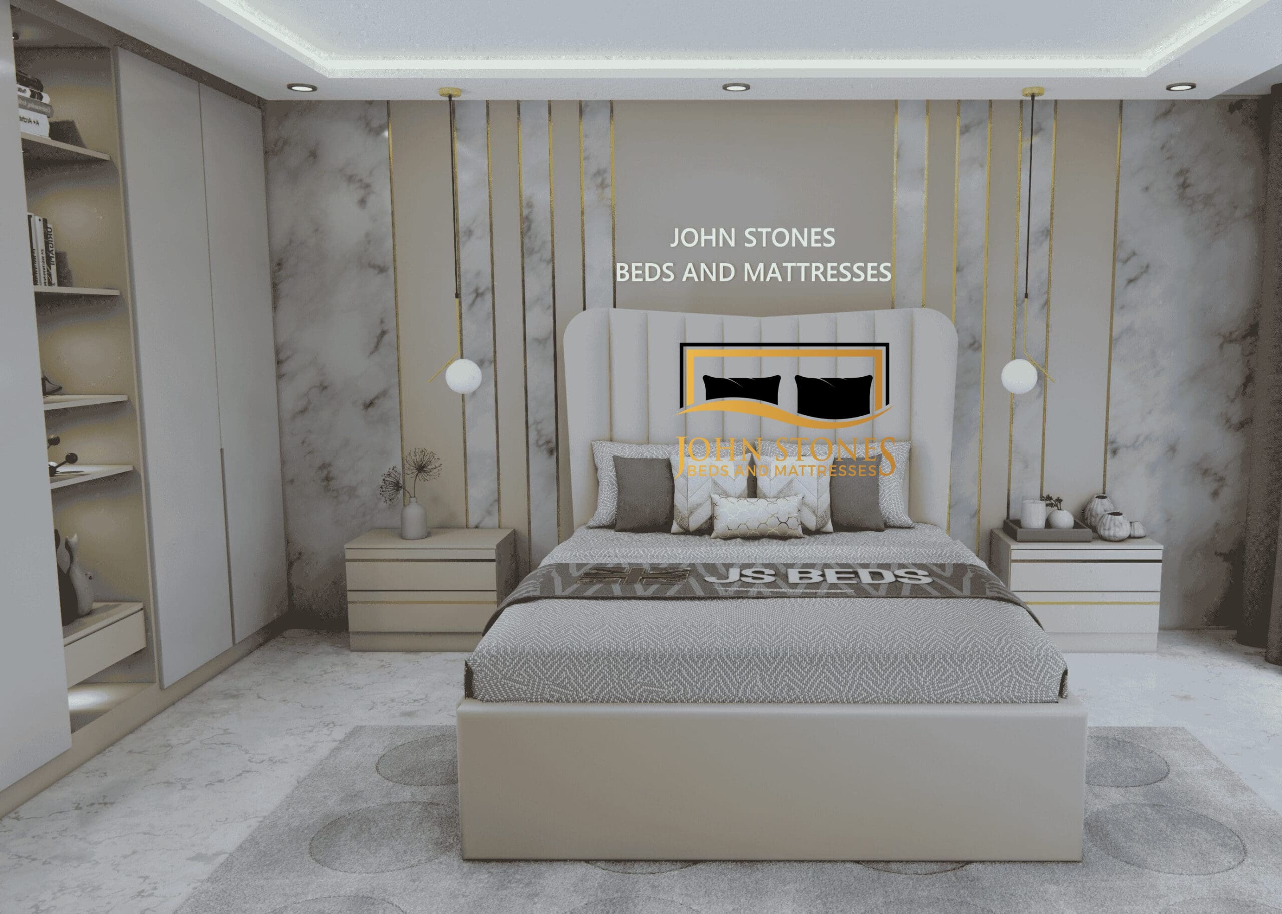 Oxford Wing Luxury Bed