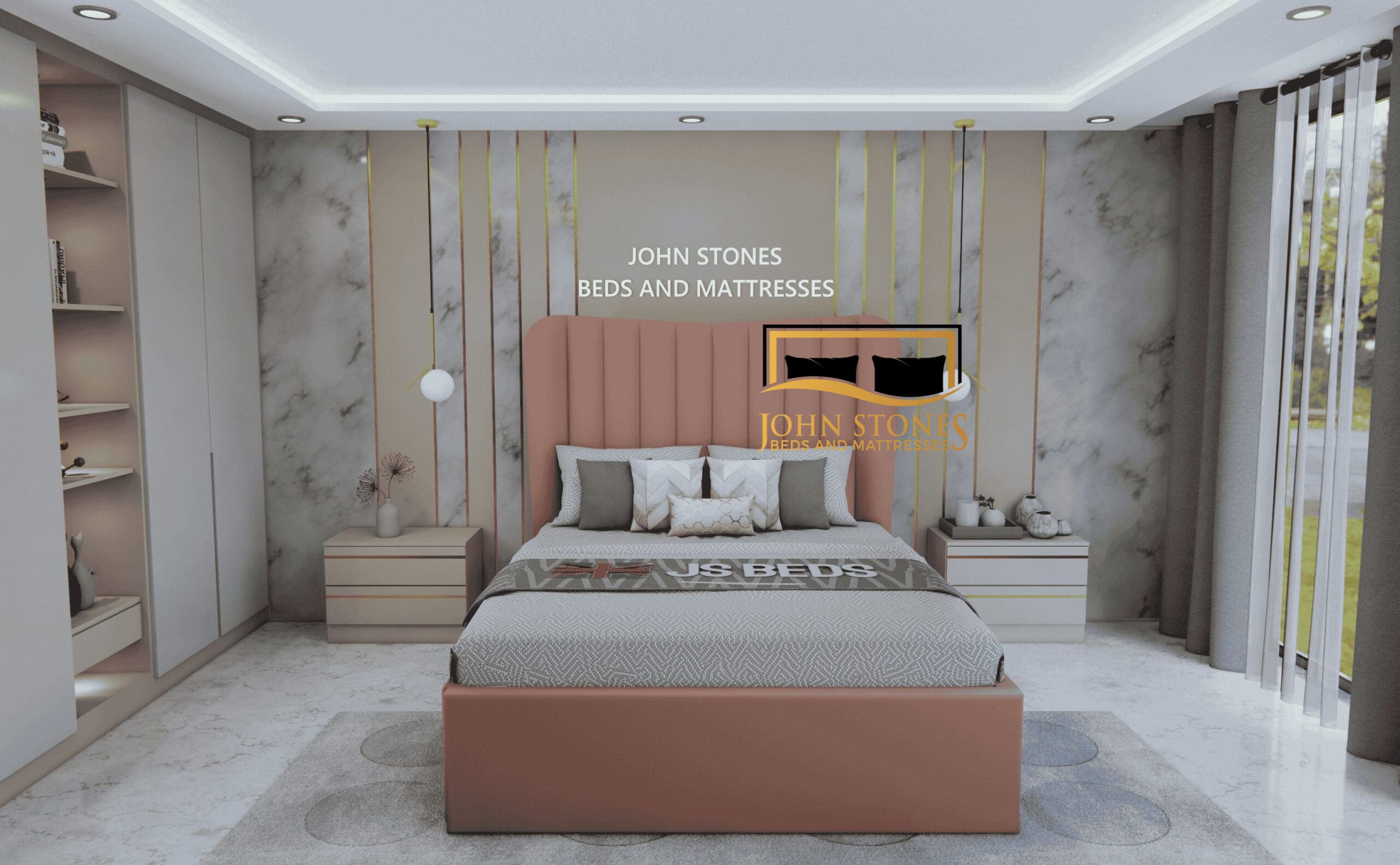 Oxford Wing Luxury Bed