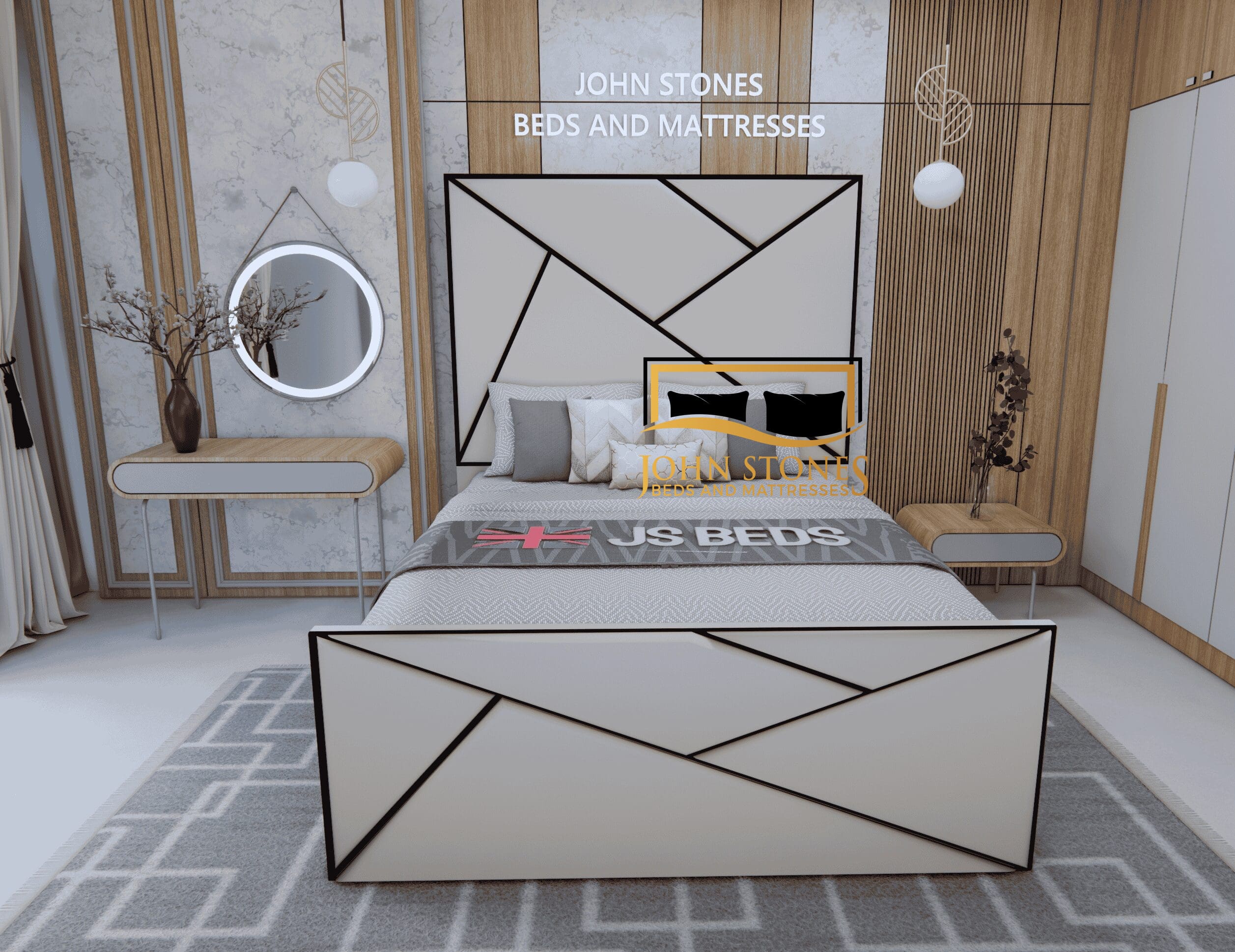 Paris Deco Luxury Bed