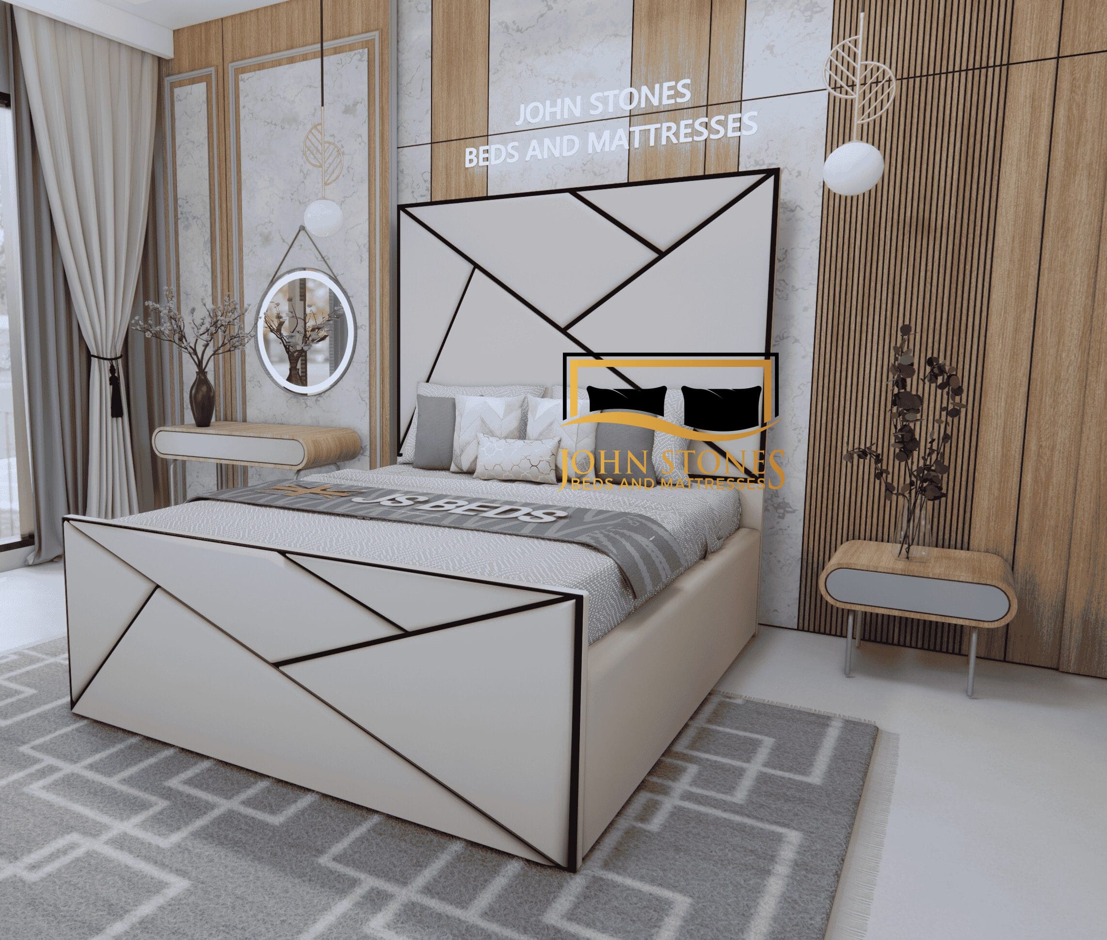 Paris Deco Luxury Bed