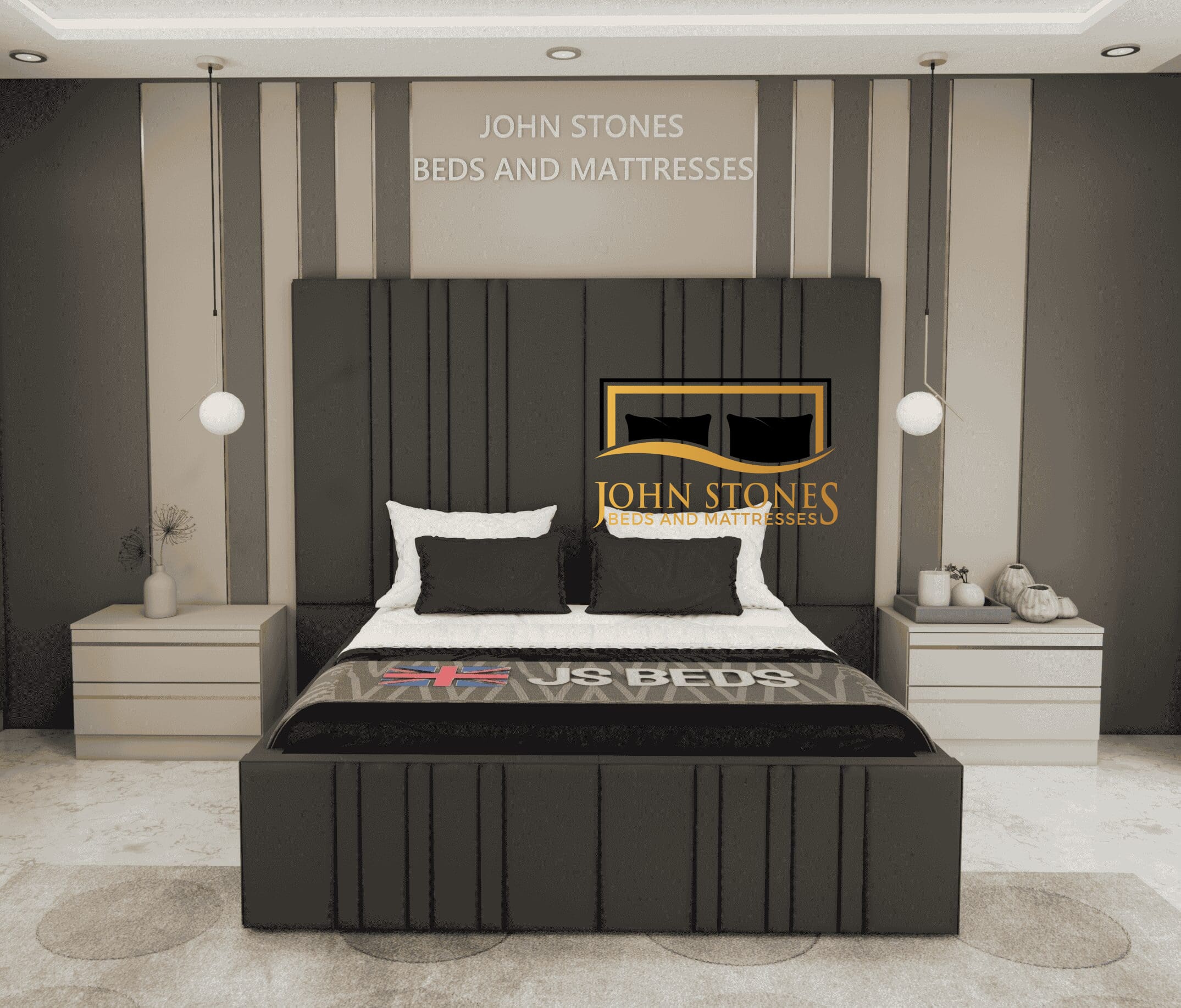 Siara Wide Panel Luxury Bed
