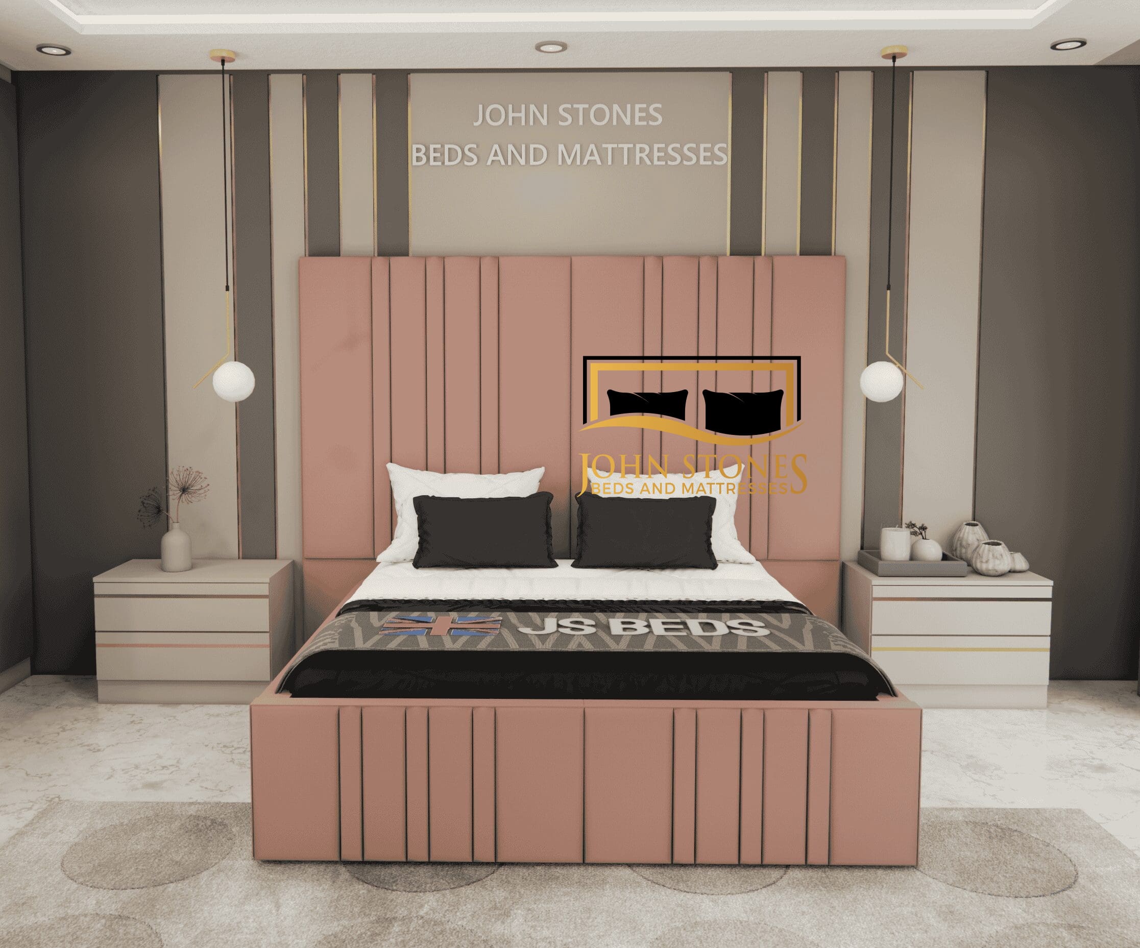 Siara Wide Panel Luxury Bed