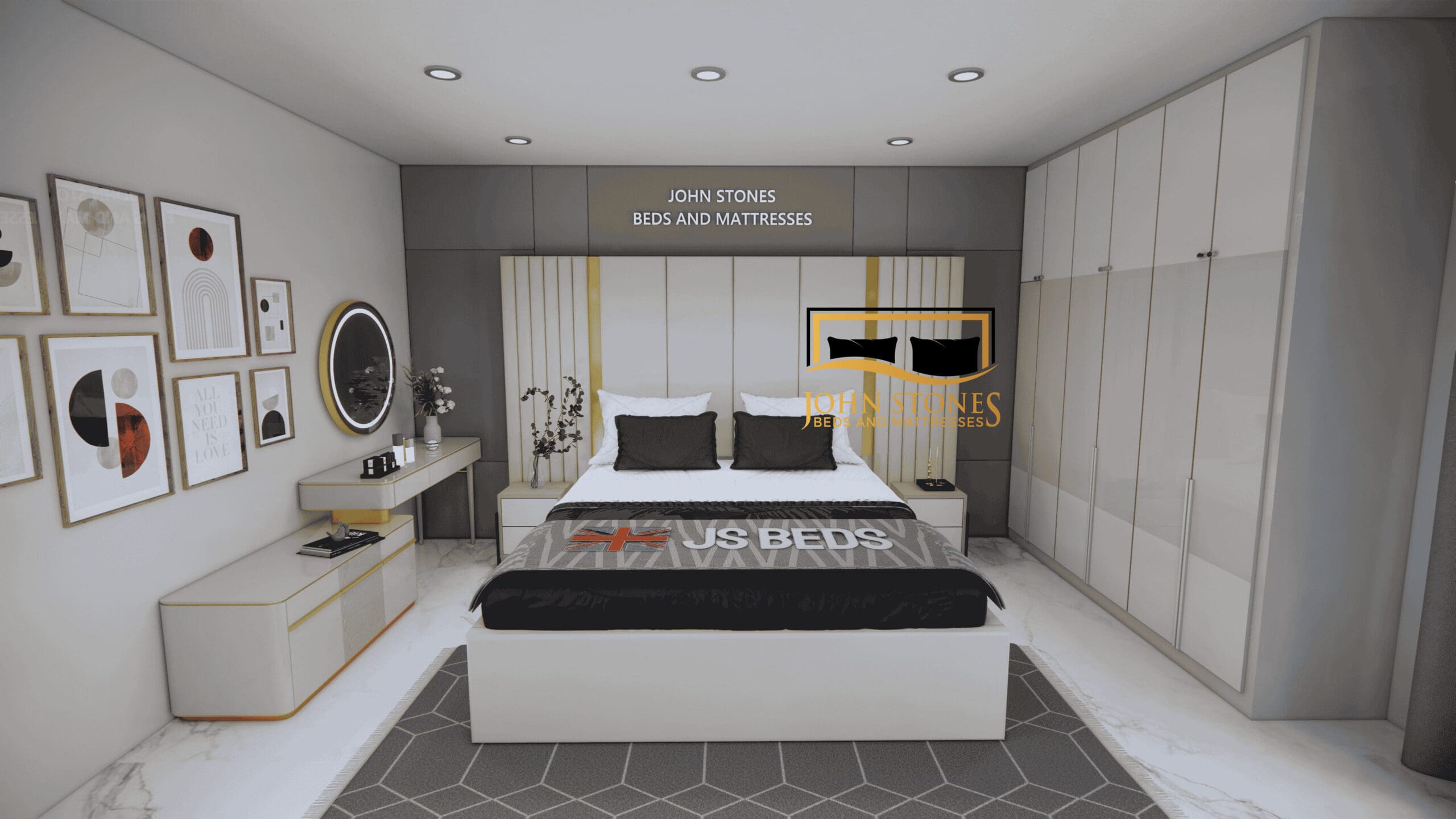 Skyliner Panel Luxury Bed