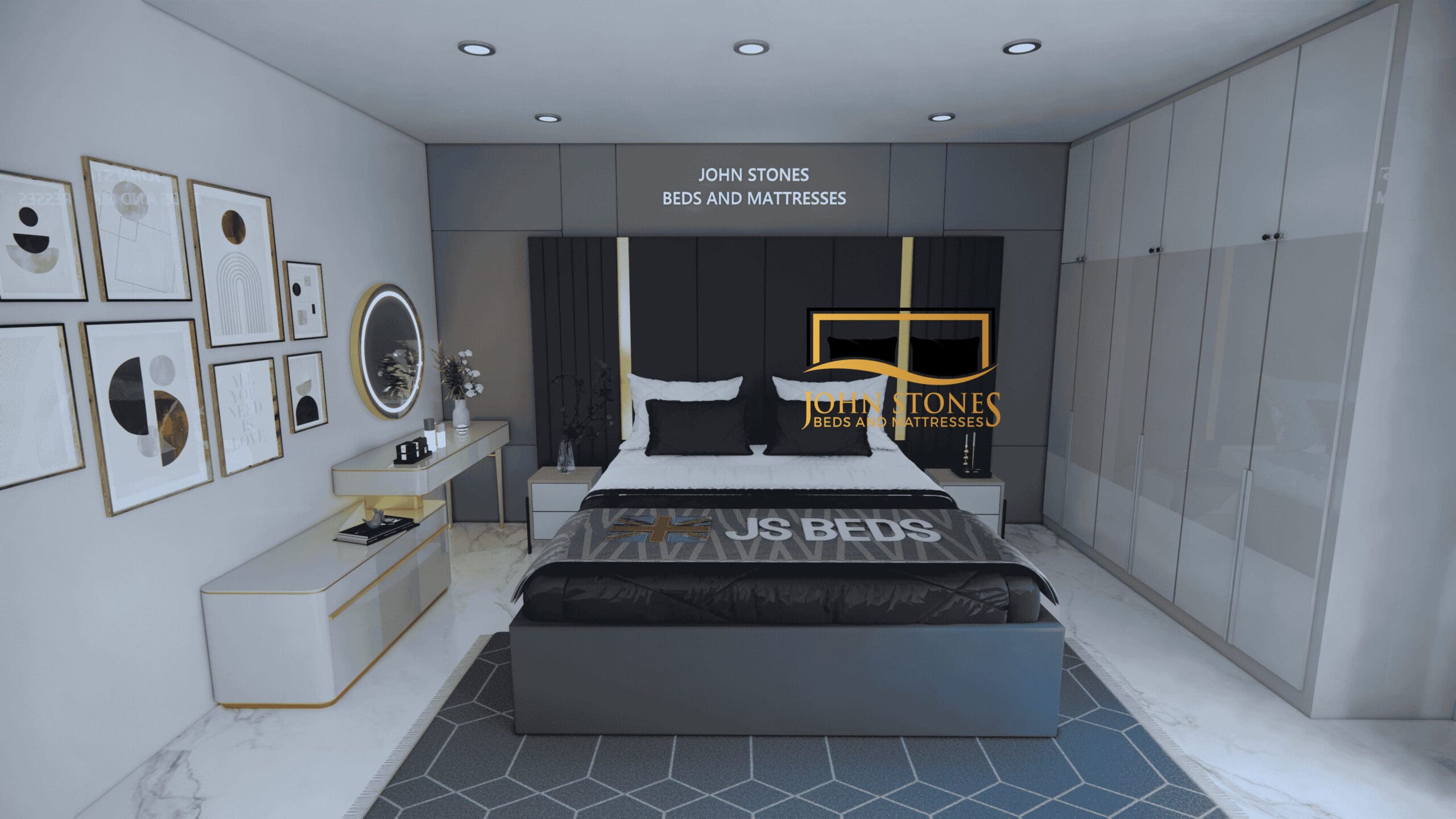 Skyliner Panel Luxury Bed