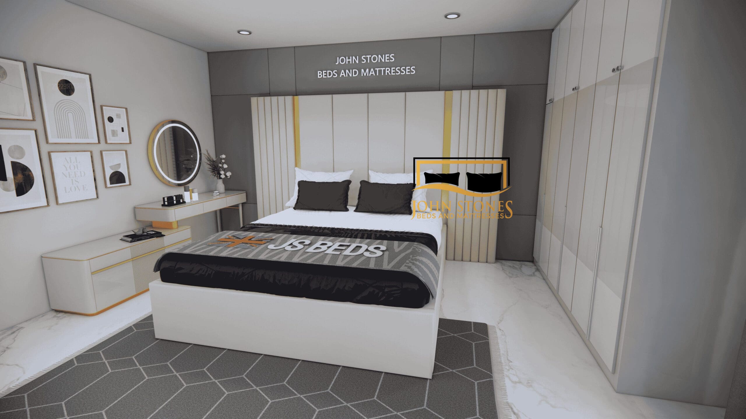 Skyliner Panel Luxury Bed