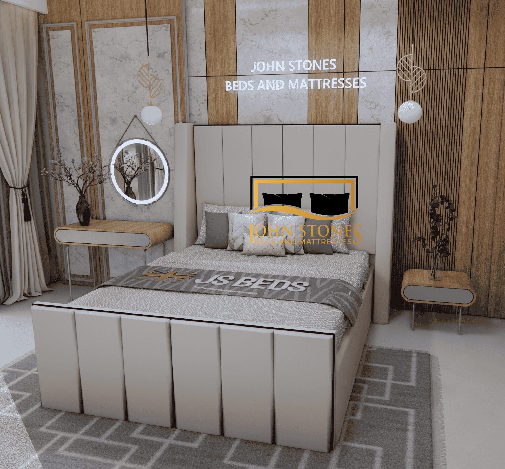 Thomas Wing Luxury Bed