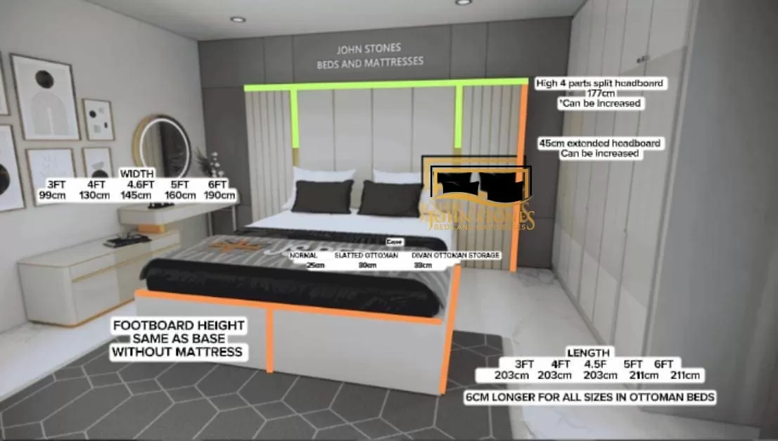 Golden Siara Bed - Image 5