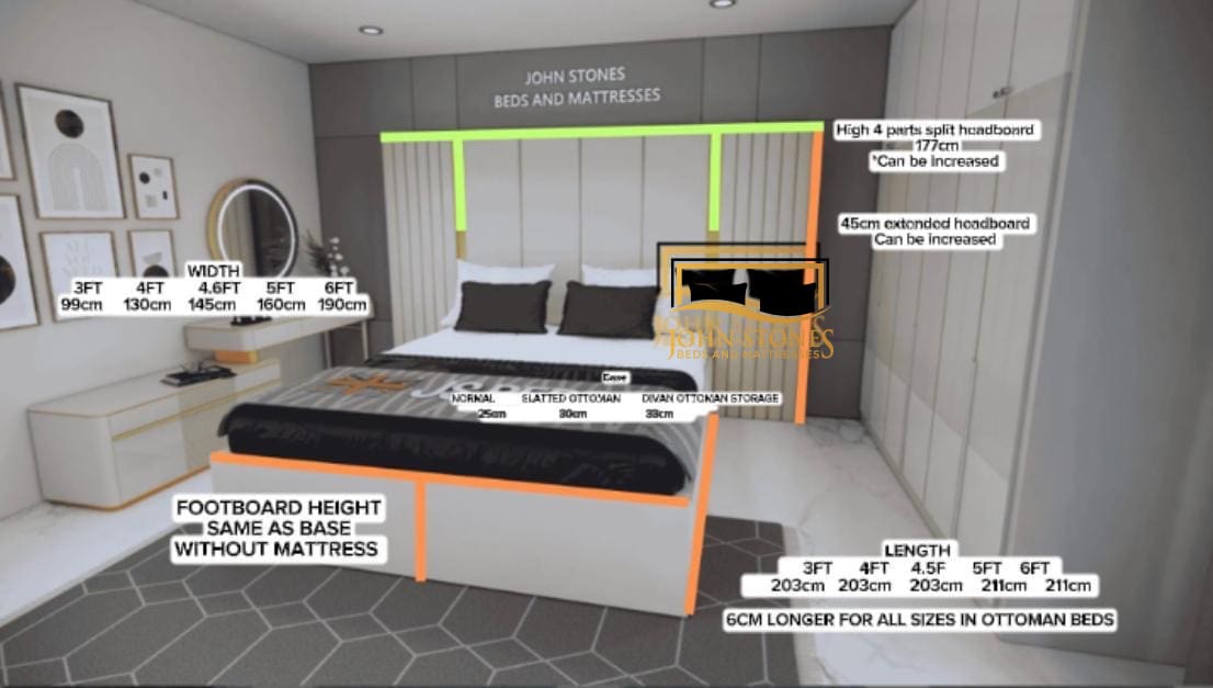 Skyliner Panel Bed - Image 5